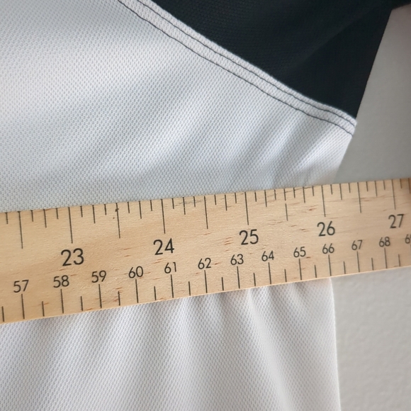 **Sold***Nike Polo Shirt Mens 2XL Dri Fit Colourblock Golf Preppy Lightweight - Picture 7 of 9